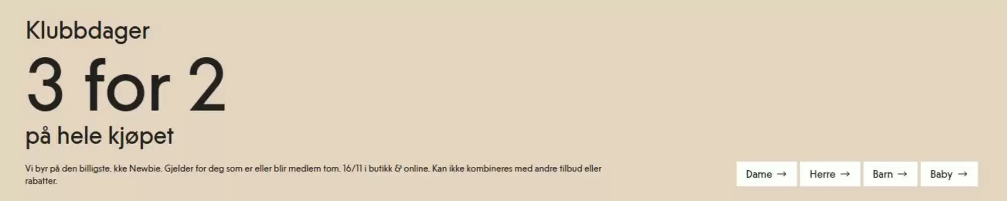 KappAhl kundeavis (gyldig til 16-11)