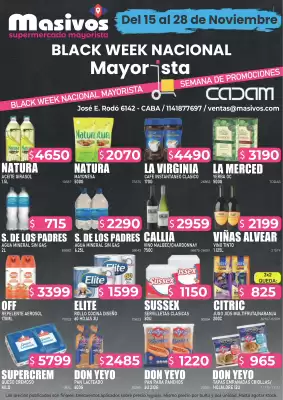 Catálogo Masivos (válido hasta 28-11)