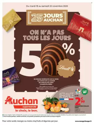 Catalogue Auchan Supermarché (valable jusqu'au 22-11)