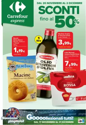 Volantino Carrefour Express (valido fino al 2-12)