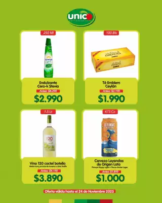 Catálogo Supermercado Único (válido hasta 24-11)