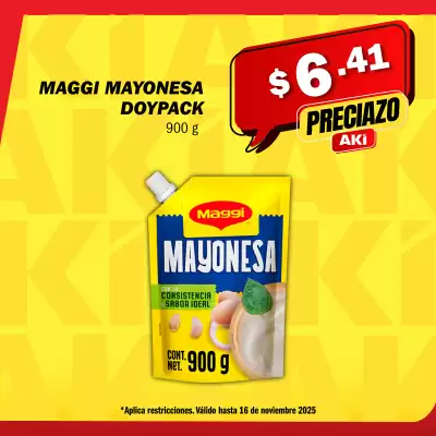 Catálogo Akí (válido hasta 16-11)