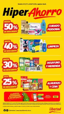 Catálogo Hipermercado Libertad (válido hasta 26-11)