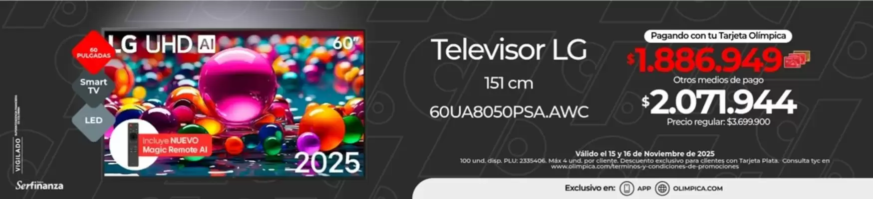 Catálogo Olímpica (válido hasta 16-11)