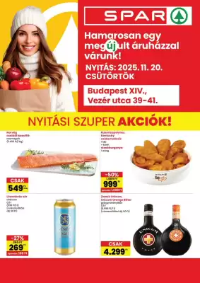 Spar akciós újság (érvényes eddig: 26-11)
