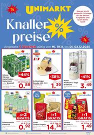 Unimarkt Flugblatt woche 47 Seite 1