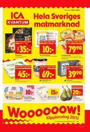 ICA Kvantum reklamblad vecka 47 Sida 1