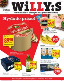 Willys reklamblad vecka 47 Sida 1