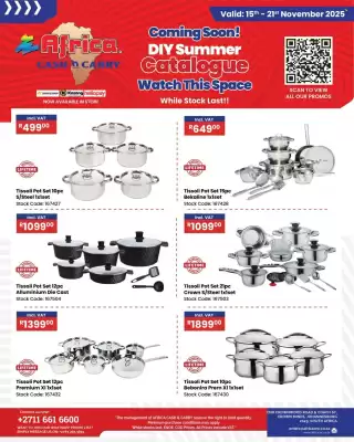 Africa Cash and Carry catalogue (valid until 21-11)