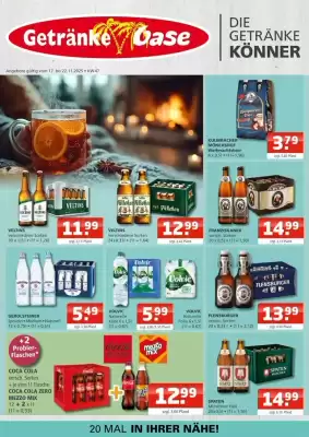 Getränke Oase Prospekt (gültig bis 22-11)