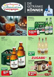 Getränkeparadies Gefromm Prospekt woche 47 Seite 1