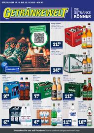 Getränkewelt Prospekt woche 47 Seite 1