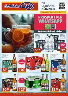 Getränkeland Prospekt (gültig bis 29-11)