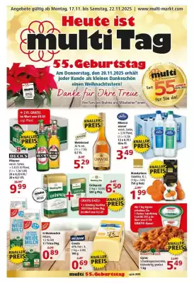 Multi Markt Prospekt (gültig bis 22-11)