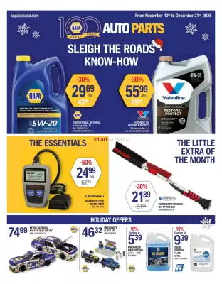 NAPA Auto Parts flyer (valid until 22-11)