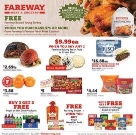 Fareway weekly ad week 47 Page 1