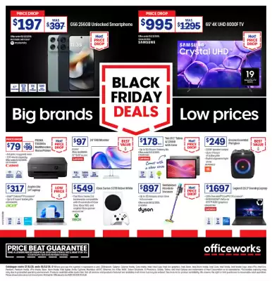Officeworks catalogue (valid until 1-12)