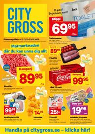 City Gross reklamblad vecka 47 Sida 1
