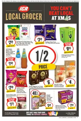 IGA catalogue (valid until 25-11)