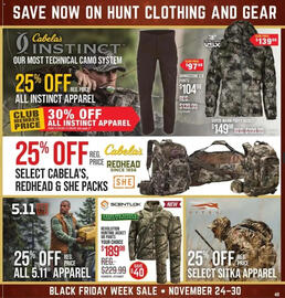 Cabela's weekly ad week 48 Page 47