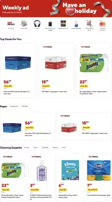 Staples weekly ad (valid until 22-11)