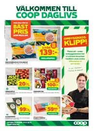Coop Daglivs reklamblad vecka 47 Sida 1