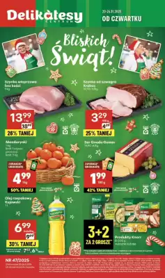Delikatesy Centrum gazetka (wa偶no艣膰 do 26-11)