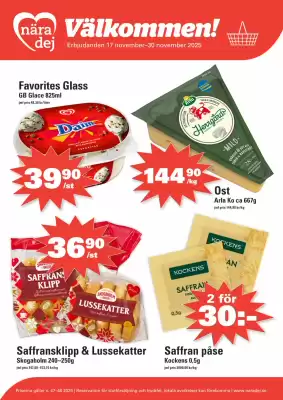 Nära dej reklamblad