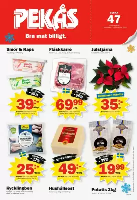 Pekås reklamblad