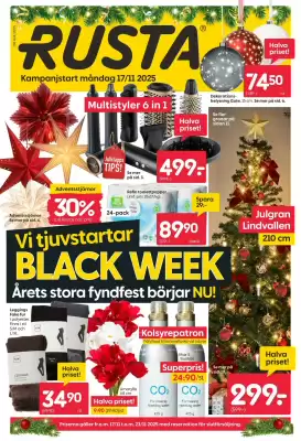 Rusta reklamblad (giltig till och med 23-11)