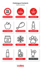 Coles catalogue week 47 Page 1