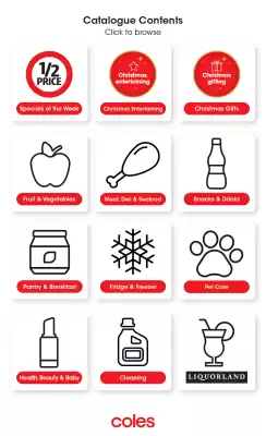 Coles catalogue