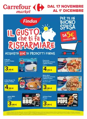 Volantino Carrefour Market (valido fino al 1-12)