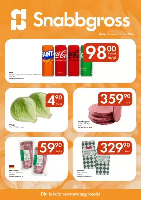 Snabbgross reklamblad (giltig till och med 30-11)