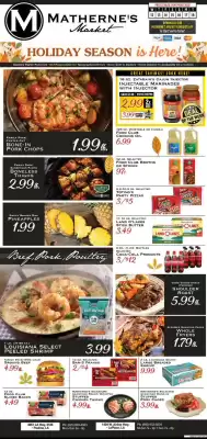 Matherne's weekly ad (valid until 18-11)