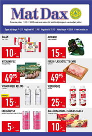 Matdax reklamblad vecka 47 Sida 1