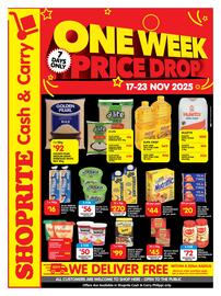 Shoprite catalogue week 47 Page 1