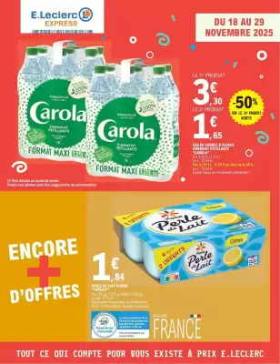 Catalogue E.Leclerc Express (valable jusqu'au 29-11)
