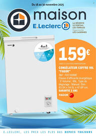 Catalogue E.Leclerc | maison page 1
