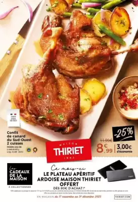 Catalogue Thiriet (valable jusqu'au 31-12)