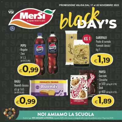 Volantino MerSi Supermercati (valido fino al 28-11)