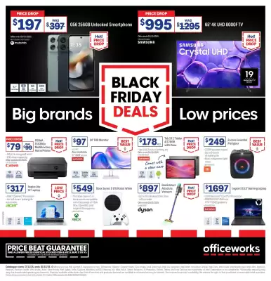 Officeworks catalogue (valid until 30-11)