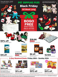 Pet Supplies Plus flyer week 48 Page 1