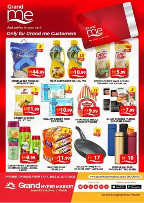 Grand Hyper Market catalogue (valid until 20-11)