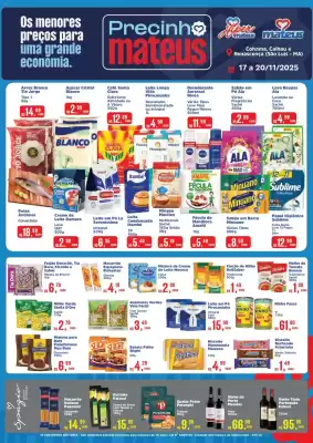 Catálogo Supermercados Mateus (válido até 20-11)