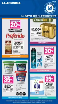 Catálogo La Anonima (válido hasta 30-11)