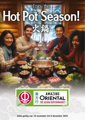 Amazing Oriëntal folder (geldig t/m 6-12)