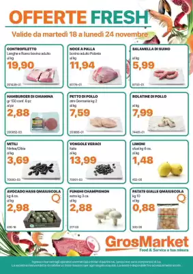Volantino GrosMarket (valido fino al 24-11)