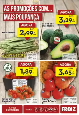 Folheto Froiz (válido até 23-11)