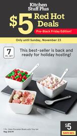 Kitchen Stuff Plus flyer week 47 Page 1